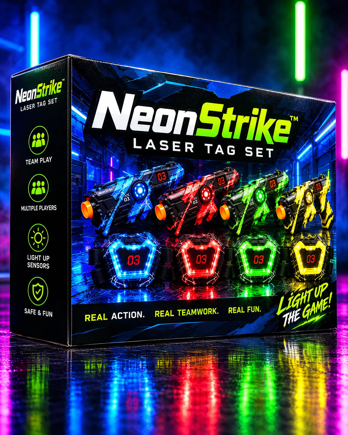Neon Strike Laser Tag Set